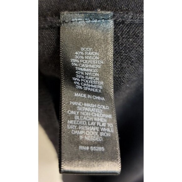 Express Black Open Shoulder Dolman Sleeve Top Medium - Picture 6 of 11